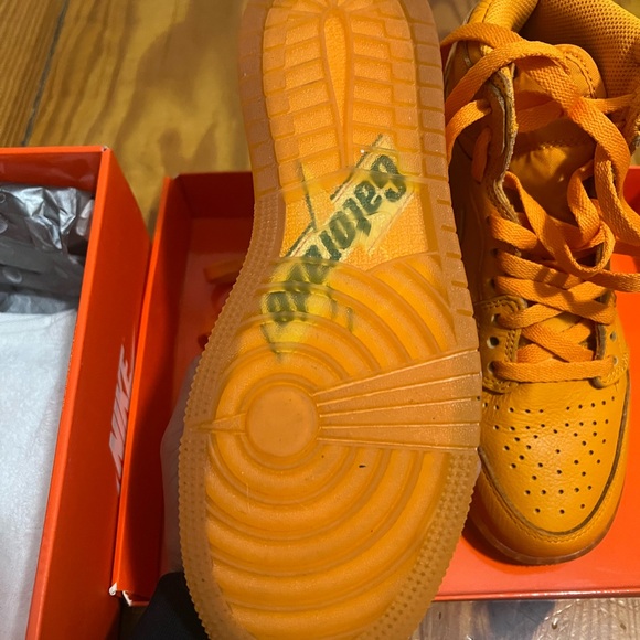 Retro Jordan 1 G8RD Orange Peel - Picture 5 of 5